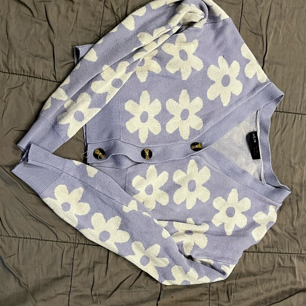 Small Purple Cardigan